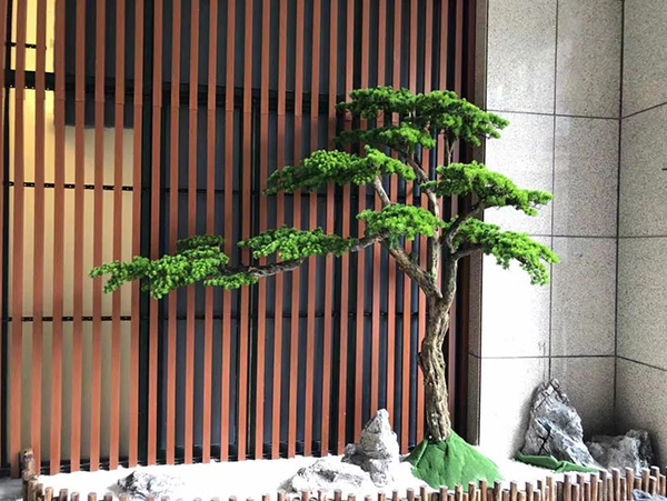 平涼裝飾仿真樹一棵多少錢,仿真樹塑石景觀裝飾